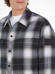 Calvin Klein Jeans Check Black Shirt - Image 3 of 6