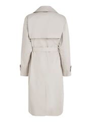 Calvin Klein Grey Essential Trench Coat - Image 5 of 6
