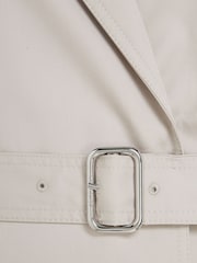 Calvin Klein Grey Essential Trench Coat - Image 6 of 6