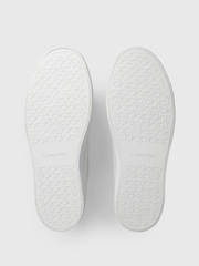 Calvin Klein White Vulcanised Diamond Trainers - Image 6 of 6