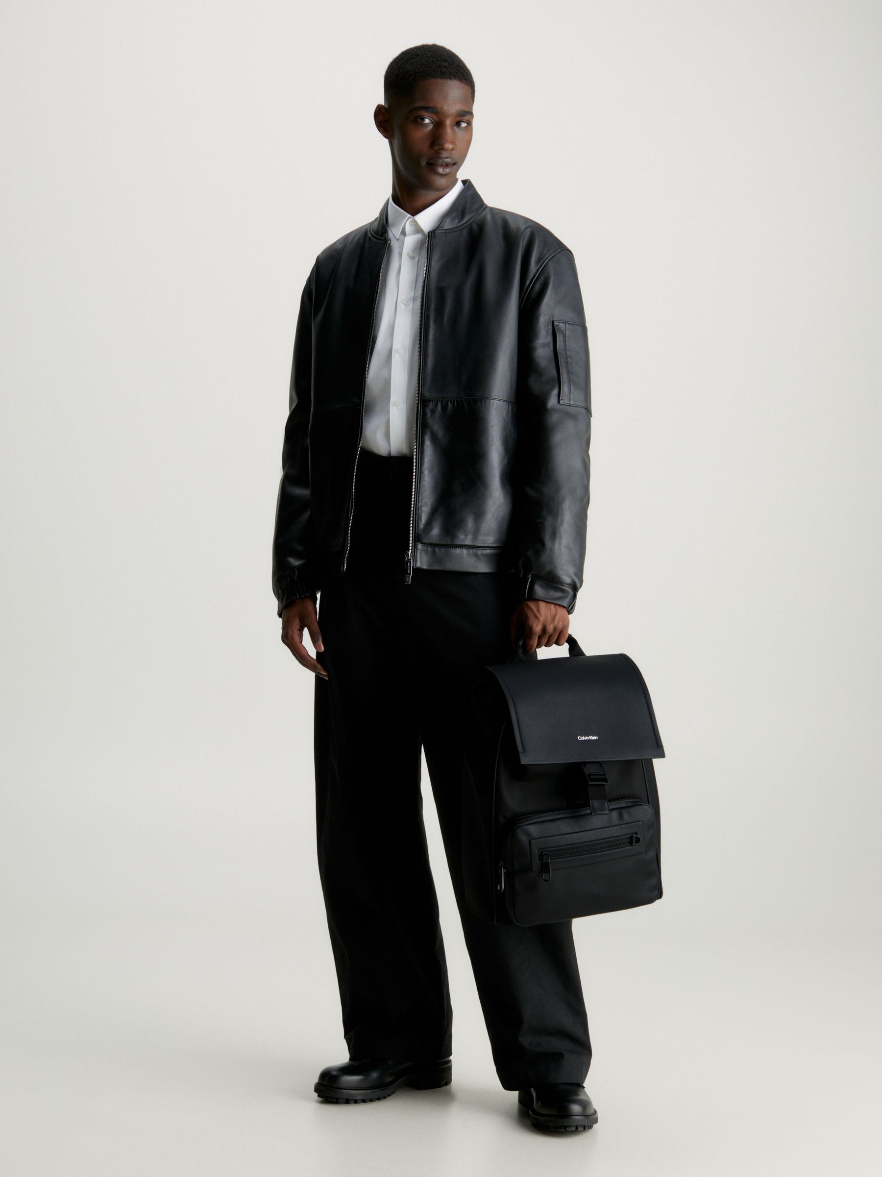 Calvin klein flap backpack new arrivals