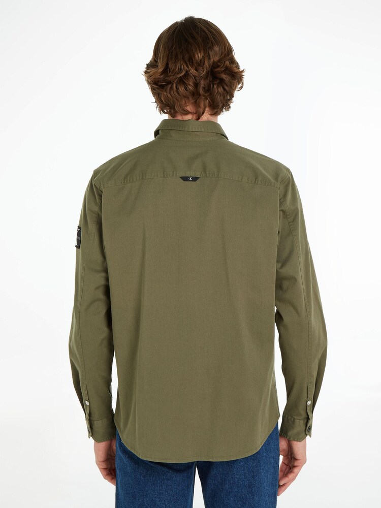 Calvin Klein Jeans Relaxed Monologo Shirt - Image 2 of 6