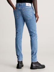 Calvin Klein Blue Chrome Slim Taper Jeans - Image 2 of 5