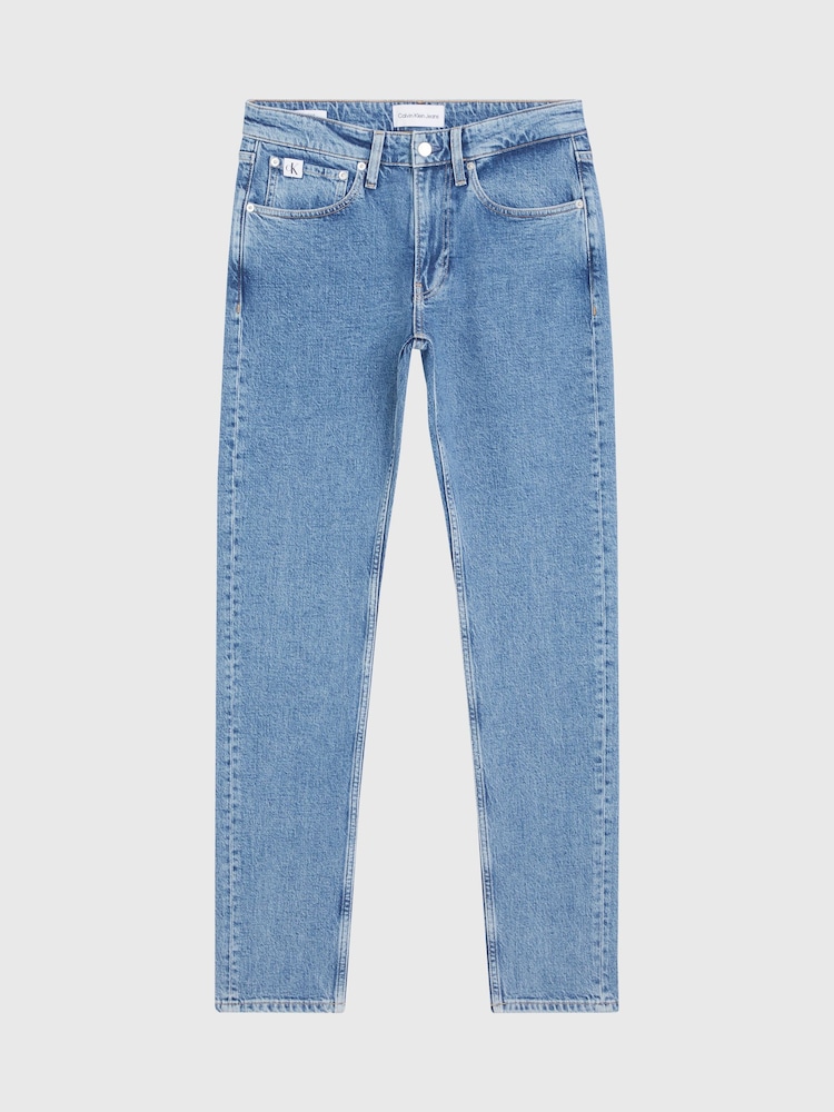 Calvin Klein Blue Chrome Slim Taper Jeans - Image 5 of 5