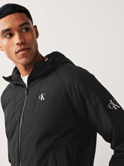 Calvin Klein Jeans Black Padded Harrington Jacket - Image 3 of 5