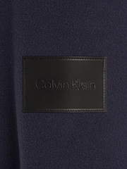 Calvin Klein Blue Bonded Fleece Jacket - Image 6 of 6