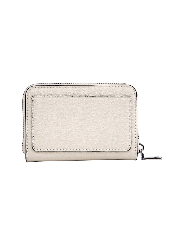 Calvin Klein White Minimal Monogram Wallet - Image 2 of 2