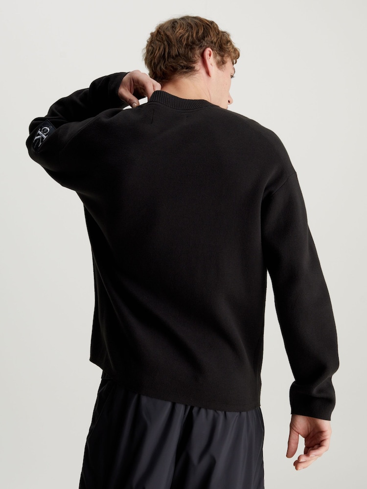 Calvin Klein Jeans Black Jumper - Image 2 of 7