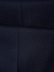 Reiss Navy Harley Wool Blend Wide Leg Suit Trousers - Image 6 of 6