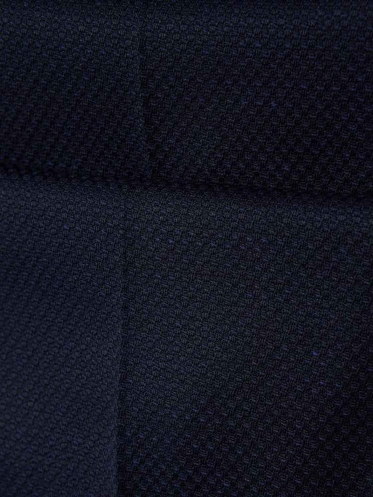 Reiss Navy Harley Wool Blend Wide Leg Suit Trousers - Image 6 of 6