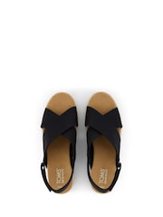 TOMS Diana Cross-Over Wedge Yarn Dye Sandals - Image 4 of 5
