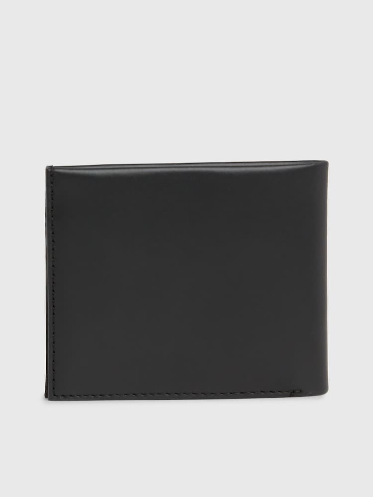 Calvin Klein Jeans Black Monogram Bifold Wallet - Image 2 of 2