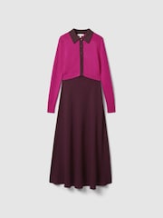 Florere Colourblock Midi Dress - Image 3 of 8
