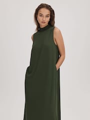 Florere High Neck Maxi Dress - Image 4 of 7