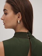 Florere High Neck Maxi Dress - Image 5 of 7