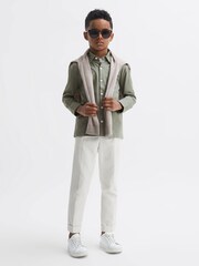 Reiss Sage Hendon 13-14 yrs Cotton Button-Through Shirt - Image 1 of 7