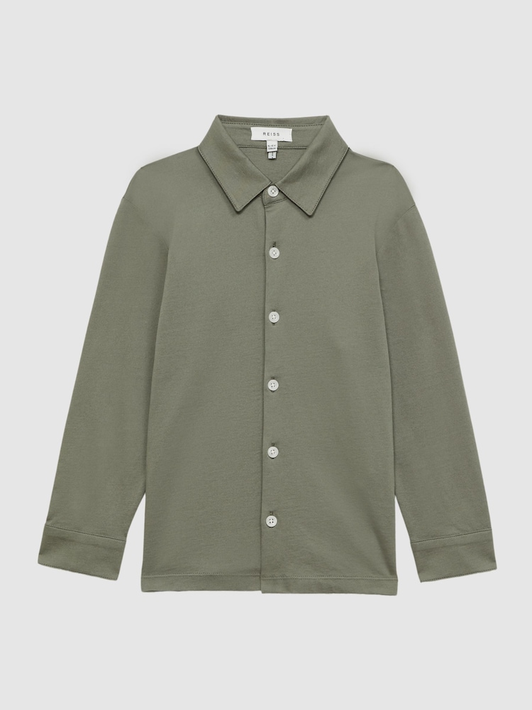 Reiss Sage Hendon 13-14 yrs Cotton Button-Through Shirt - Image 2 of 7 Reiss Sage Hendon 13-14 yrs Cotton Button-Through Shirt - Image 2 of 7