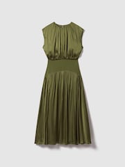 Florere Dropped Waist Midi Dress - Image 2 of 7