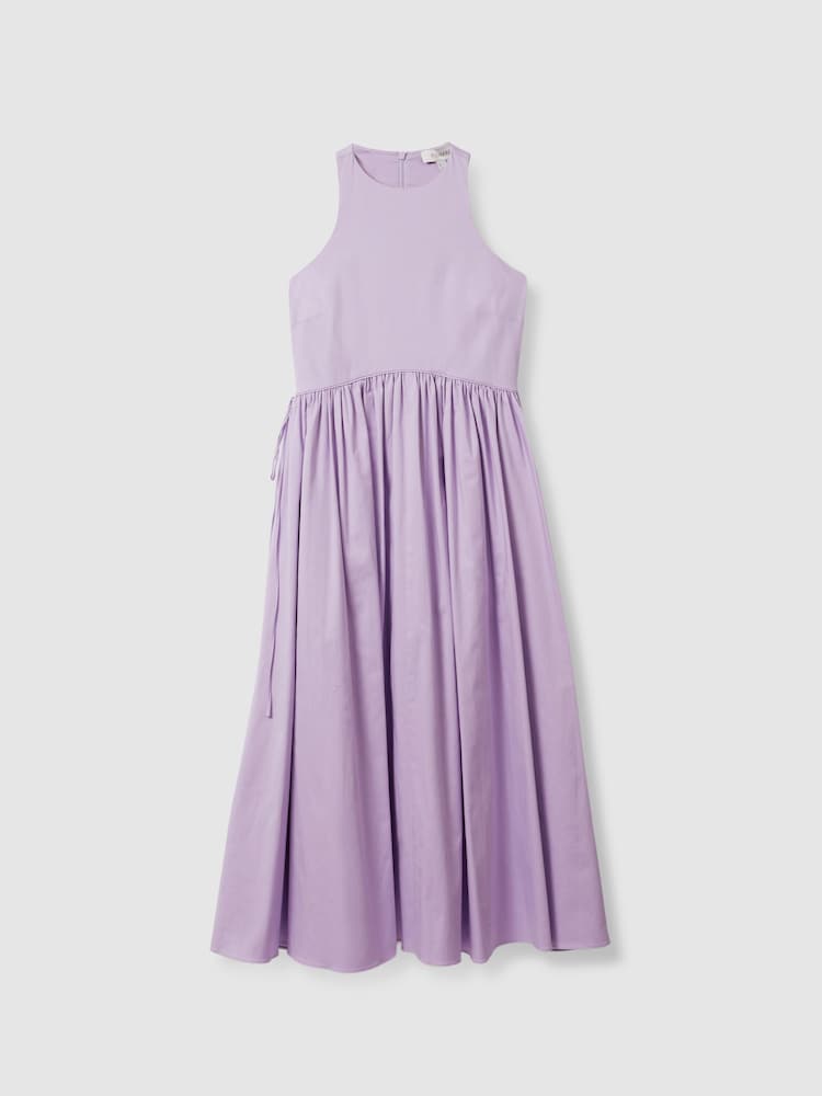 Florere Side Tie Midi Dress - Image 2 of 6