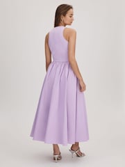 Florere Side Tie Midi Dress - Image 5 of 6