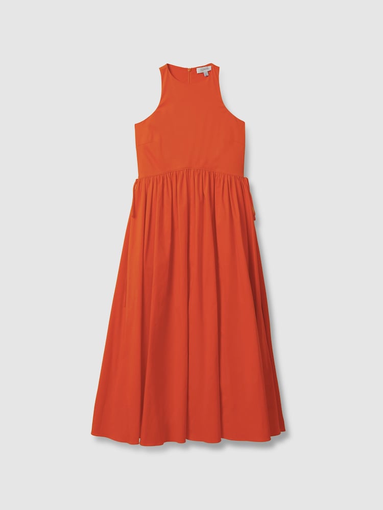Florere Side Tie Midi Dress - Image 2 of 6