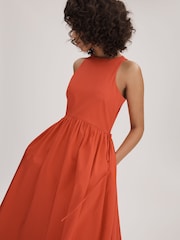 Florere Side Tie Midi Dress - Image 5 of 6