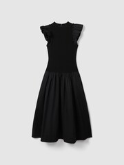 Florere Ruffle Sleeve Midi Dress - Image 2 of 5
