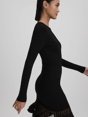 Вязаное платье мини Reiss teagan - Image 5 of 6