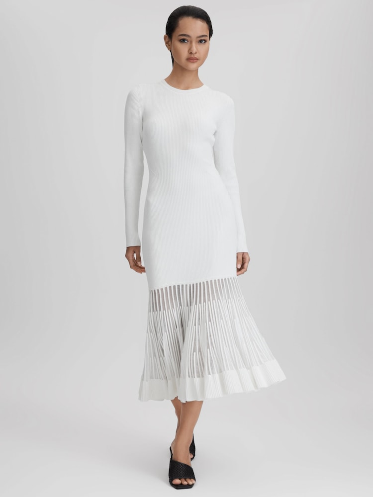 Вязаное платье миди Reiss Tasmin - Image 1 of 6
