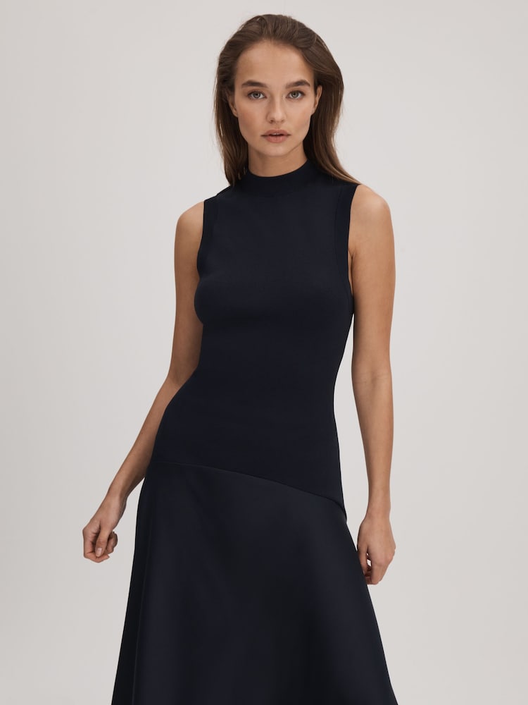 Florere Fit-and-Flare Midi Dress - Image 3 of 7