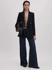 Reiss Bronze Riley Silk Front Vest - Image 3 of 6