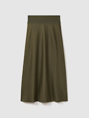 Florere Satin Midi Skirt - Image 2 of 6