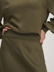 Florere Satin Midi Skirt - Image 4 of 6