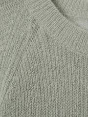 Reiss Sage Mae Oversized Crew Neck Jumper - Image 7 of 7