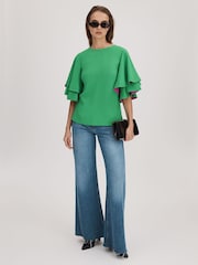 Florere-Bluse mit geschichteten Ärmel - Bild 3 von 6