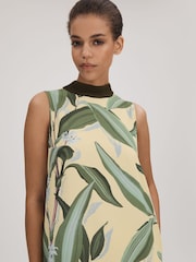 Florere Printed High Neck Maxi Dress - Image 3 of 8