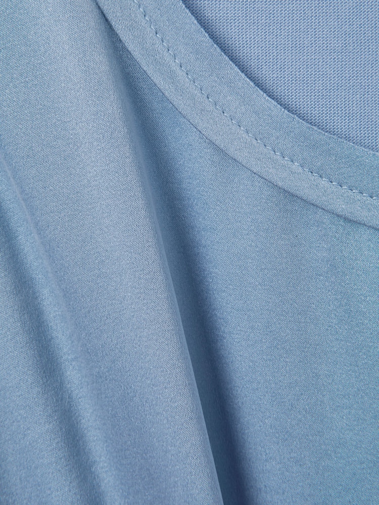 Reiss Blue Riley Silk Front Vest - Image 5 of 5