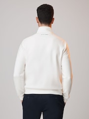 Reiss x McLaren F1 Team White McLaren F1 Hybrid Quilt and Jersey Jacket - Image 5 of 10