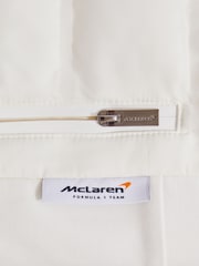 Reiss x McLaren F1 Team White McLaren F1 Hybrid Quilt and Jersey Jacket - Image 9 of 10