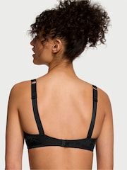 Victoria's Secret Black Lace Monogram Shine Strap Bralette - Image 2 of 3