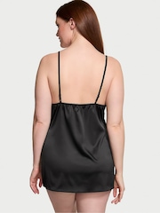 Victoria's Secret Black Lace Slip Dress - Image 2 of 3