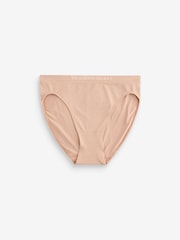 Victoria's Secret Black/Nude Brief Logo 4 Pack Knickers - Image 2 of 5