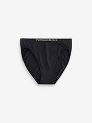 Victoria's Secret Black/Nude Brief Logo 4 Pack Knickers - Image 3 of 5