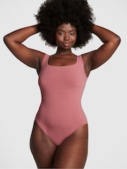Victoria's Secret PINK Pink Berry Cotton Bodysuit - Image 1 of 3