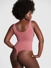 Victoria's Secret PINK Pink Berry Cotton Bodysuit - Image 2 of 3
