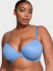Victoria's Secret Blue Bonnet Lightly Lined Demi Bra - Image 1 of 3