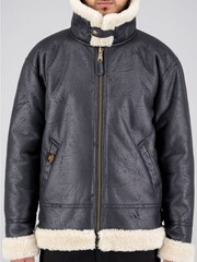 Alpha Industries B3 FL Black Jacket - Image 2 of 7