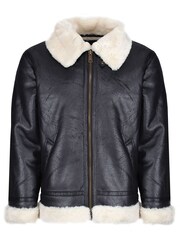Alpha Industries B3 FL Black Jacket - Image 4 of 7
