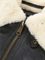 Alpha Industries B3 FL Black Jacket - Image 6 of 7
