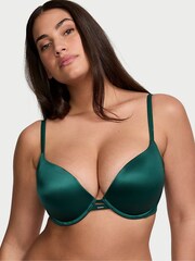 Victoria's Secret Green Mystique Smooth Plunge Push Up Bra - Image 1 of 1